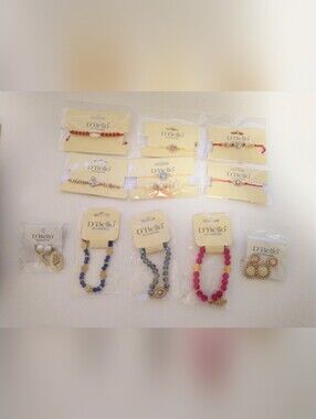 D'Bello Accessories Lot Of 11 Elegant Jewelry Set Earrings Bracelets Accessories